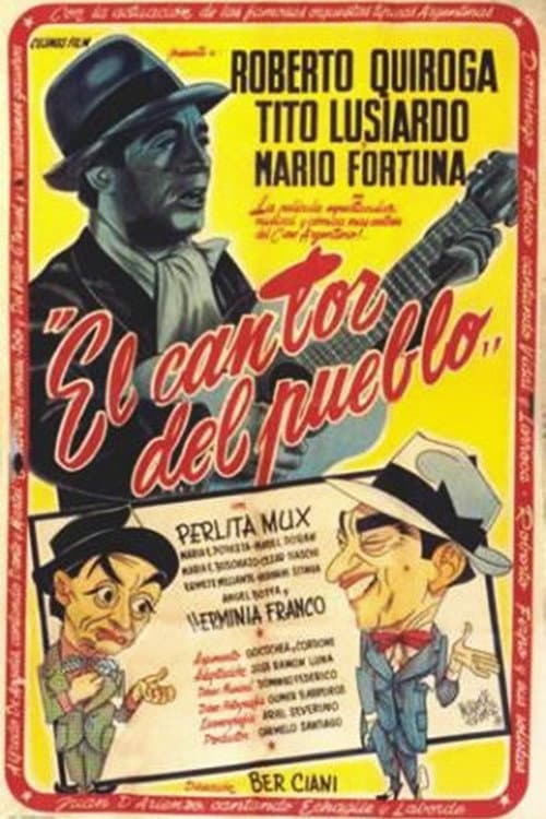 Poster for El cantor del pueblo