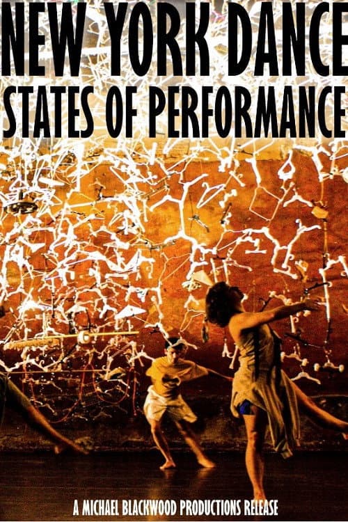 Poster for New York Dance States of Performance