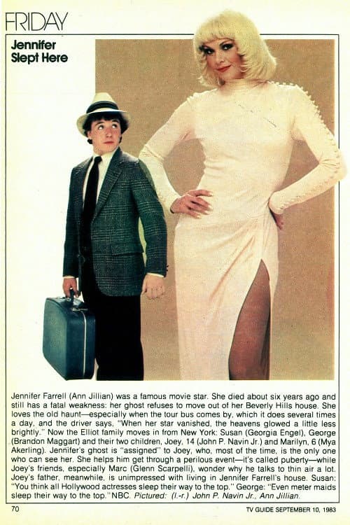 Poster for Jennifer Slept Here
