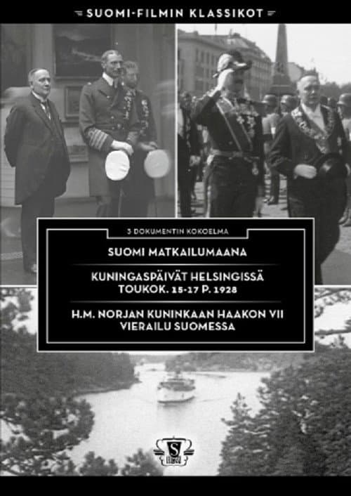 Poster for Kuningaspäivät Helsingissä toukok. 15-17 p. 1928