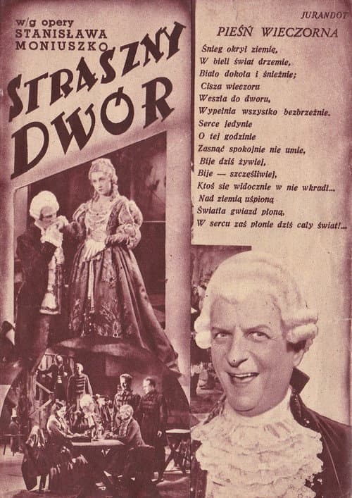 Poster for Straszny dwór