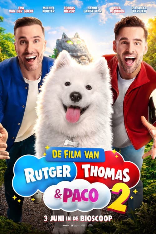 Poster for De film van Rutger, Thomas & Paco 2