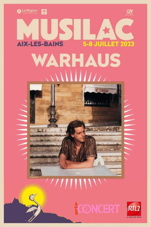 Poster for Warhaus - Musilac 2023