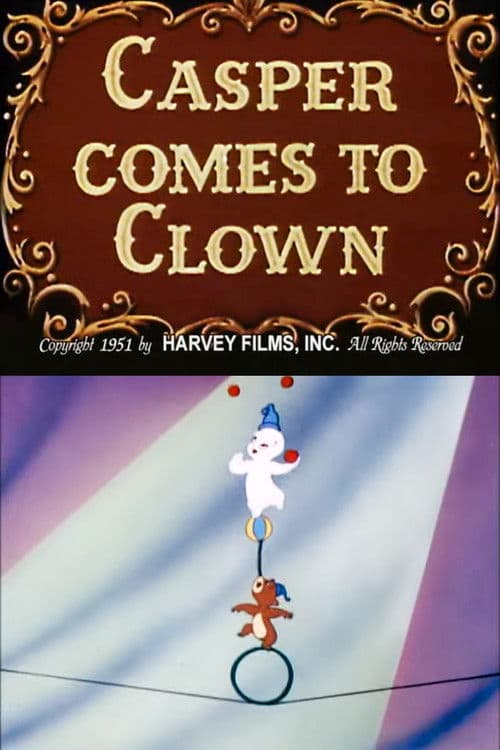Poster for Casper Comes to Clown