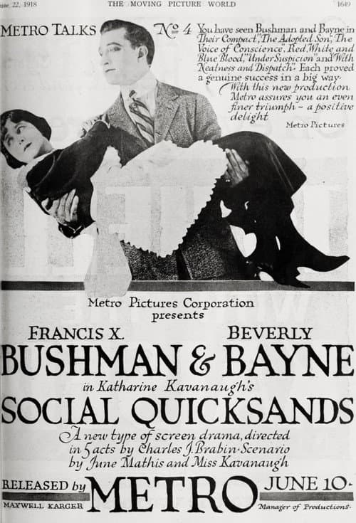 Poster for Social Quicksands