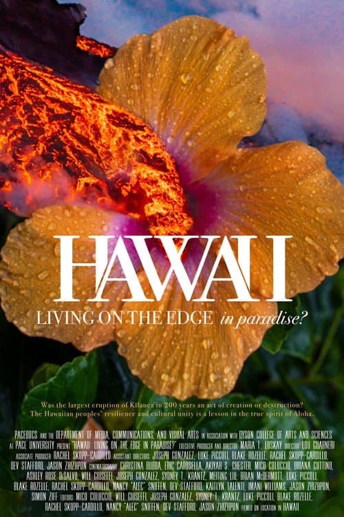 Poster for Hawaii: Living on the Edge in Paradise?