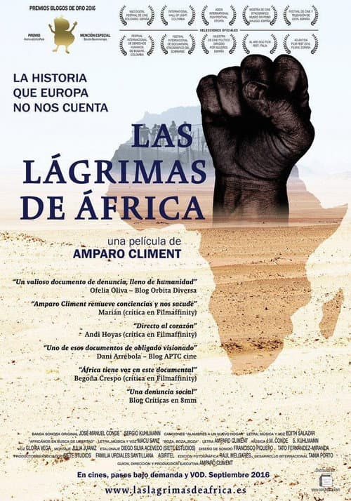 Poster for Las lágrimas de África