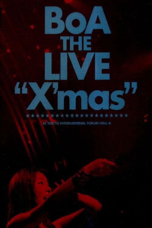 Poster for BoA THE LIVE "X'mas"