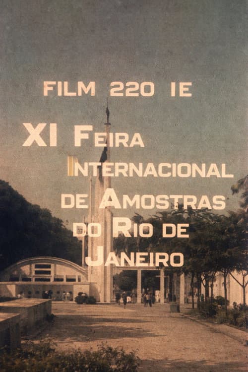 Poster for XI Feira Internacional de Amostras do Rio de Janeiro