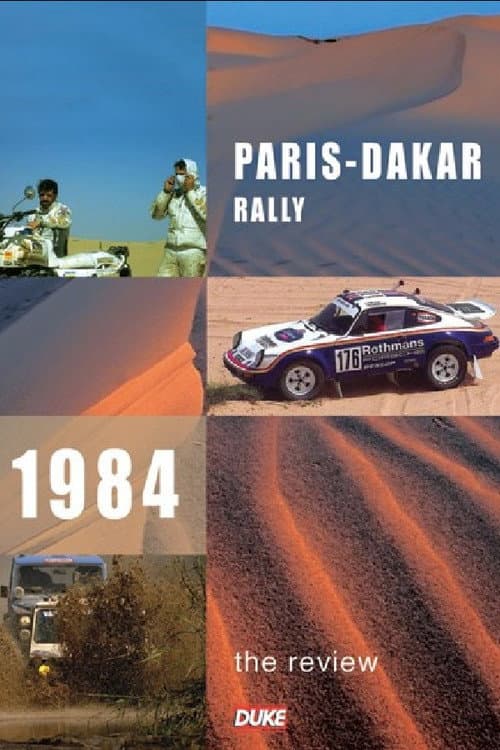Poster for Paris-Dakar Rally 1984