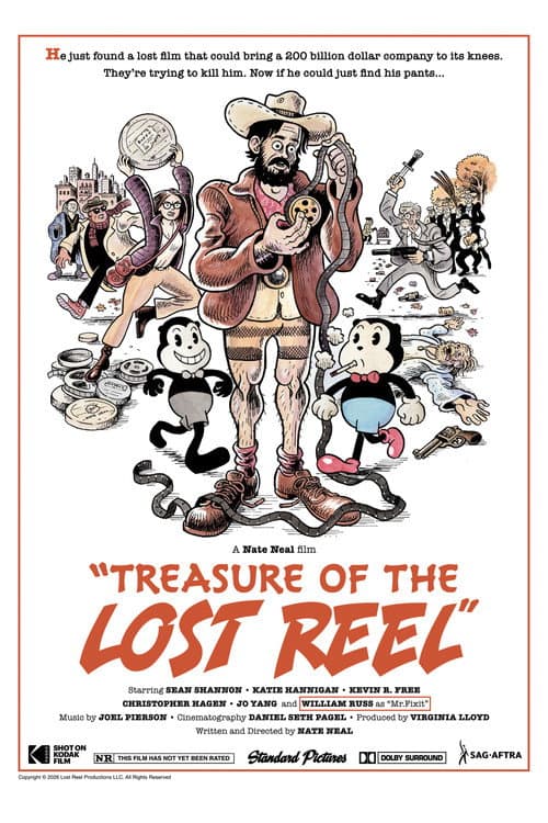 Постер до фільму «Treasure of the Lost Reel»