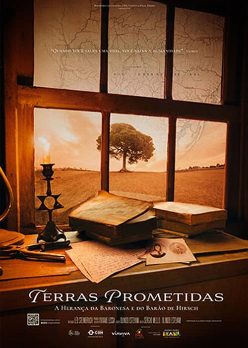 Poster for Terras Prometidas – a Herança da Baronesa e do Barão de Hirsch