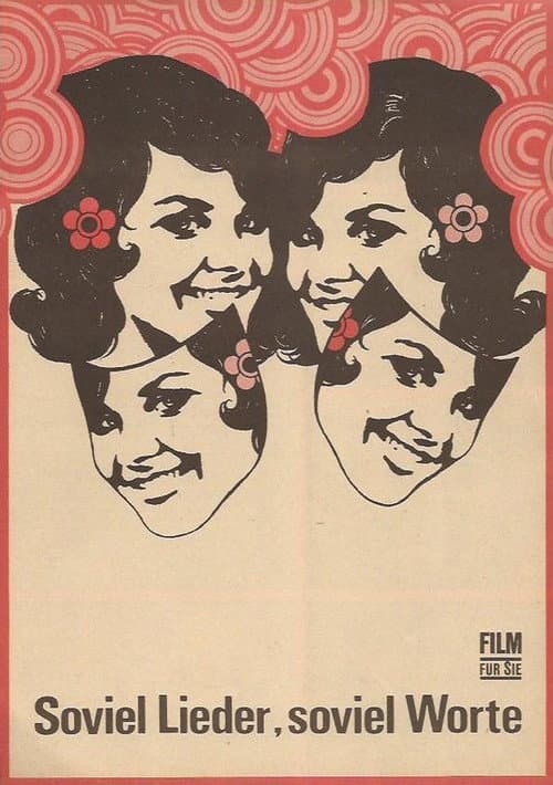 Poster for Soviel Lieder, soviel Worte