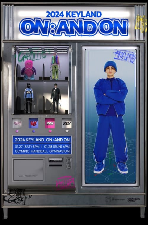 Poster for 2024 KEYLAND ON : AND ON