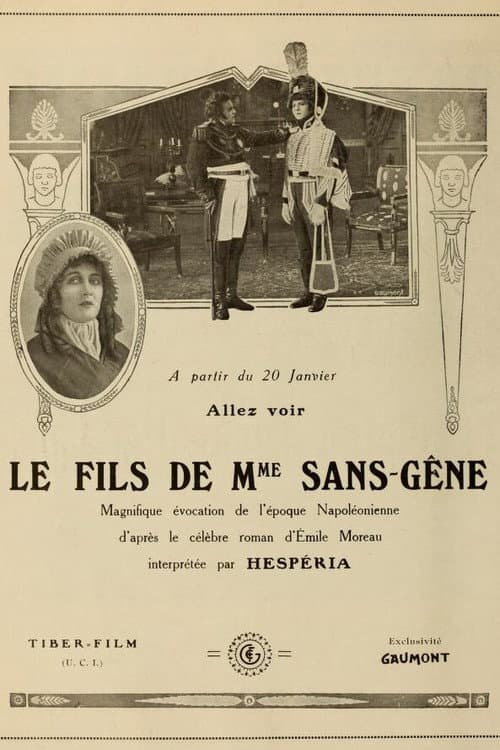 Poster for Il figlio di Madame Sans Gêne