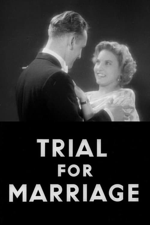 Poster for Trial for Marriage