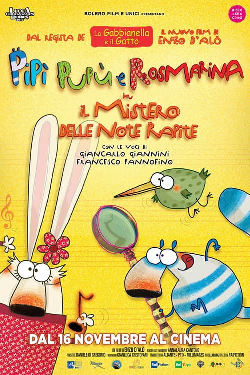 Poster for Pipi, Pupu & Rosemary: The Mystery of the Stolen Notes