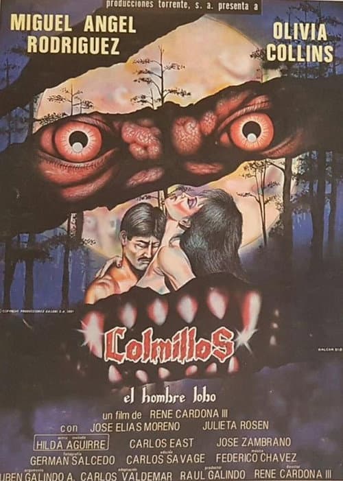 Poster for Colmillos, el hombre lobo