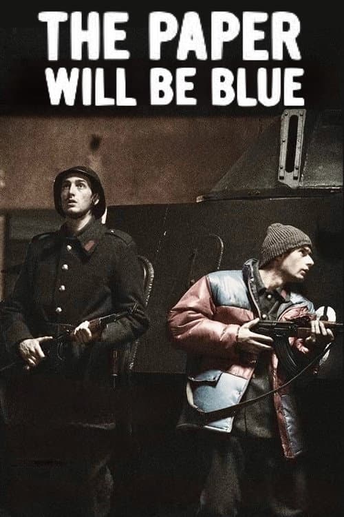 Poster for The Paper Will Be Blue