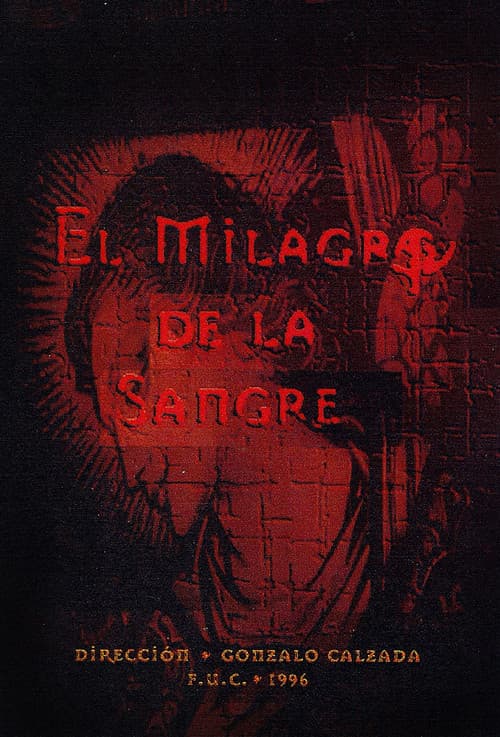 Poster for El Milagro de la Sangre