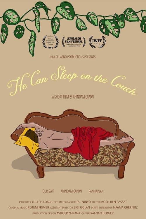 Poster for He Can Sleep on the Couch