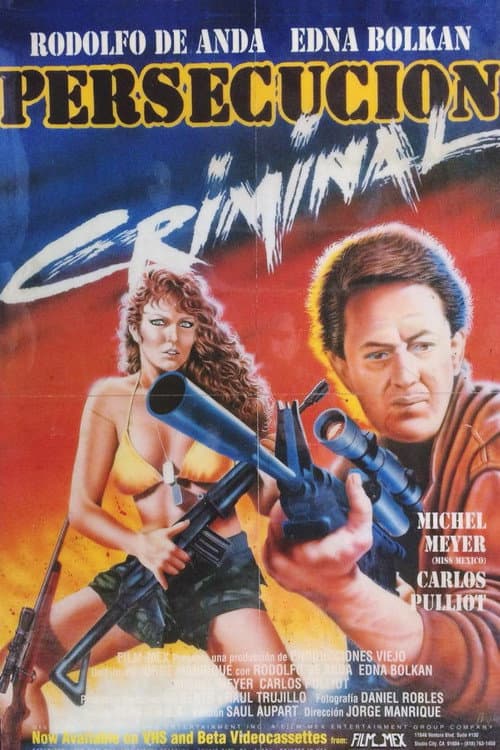 Poster for Persecución criminal