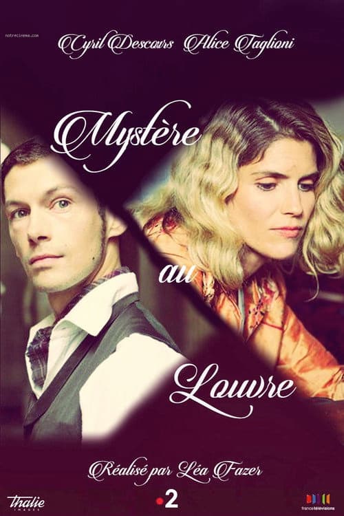 Poster for Mystery at the Louvre Museum