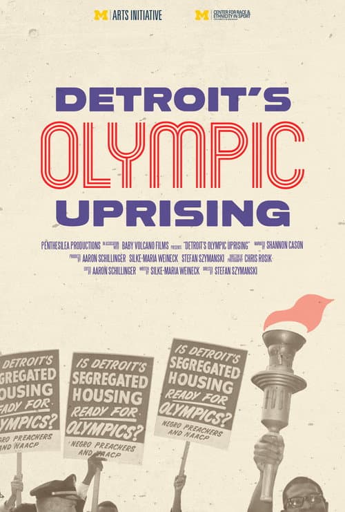 Poster for Detroit's Olympic Uprising