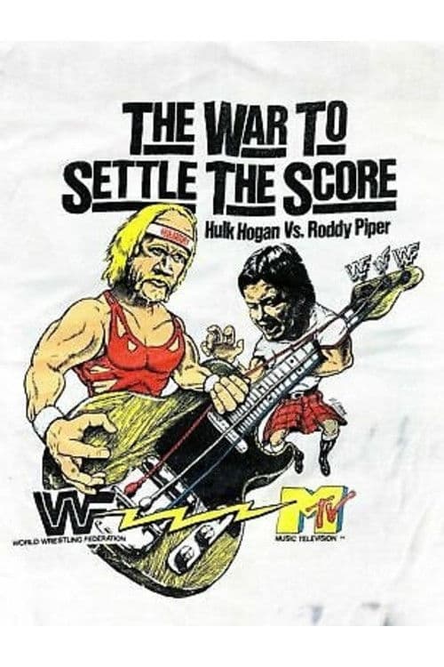 Poster for WWE War to Settle the Score