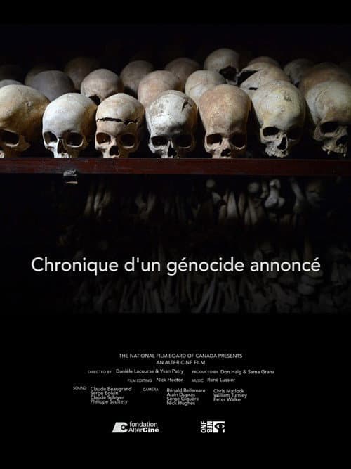 Постер до фільму «Chronicle of a Genocide Foretold»
