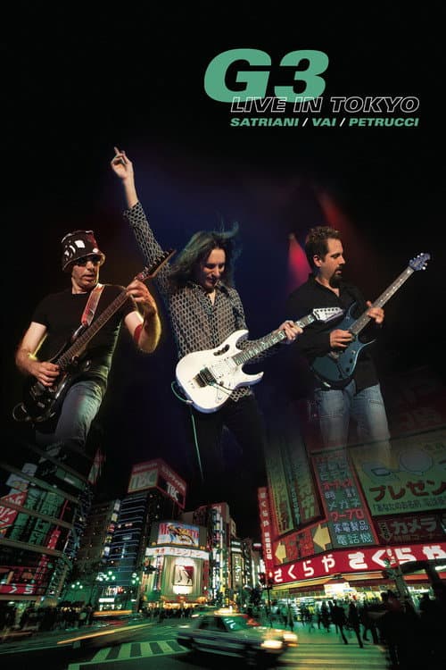 Poster for G3 - Live in Tokyo