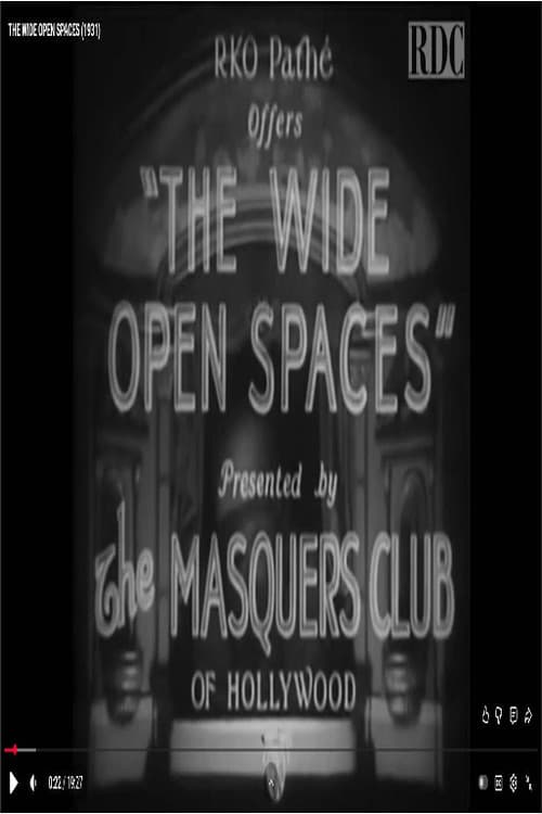 Постер до фільму «The Wide Open Spaces»