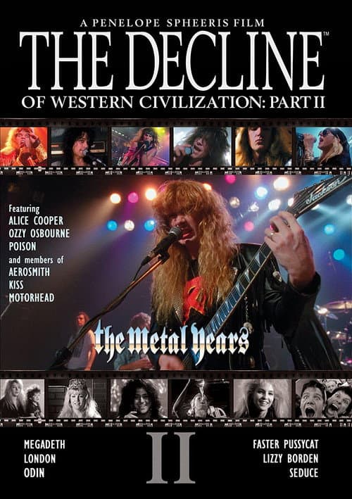 Poster for The Decline of Western Civilization Part II: The Metal Years