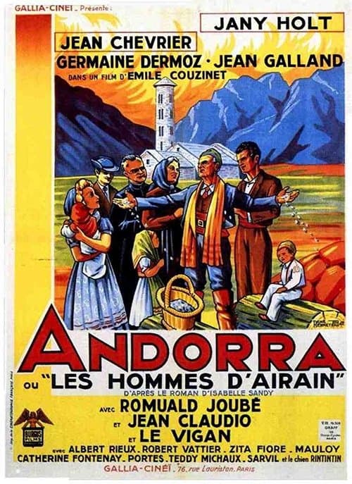 Poster for Andorra or The Bronze Men