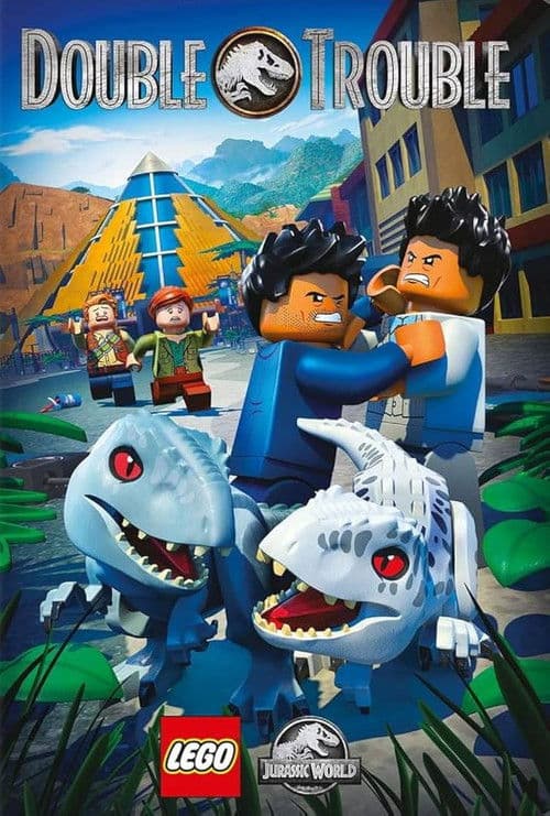 Poster for Lego Jurassic World: Double Trouble