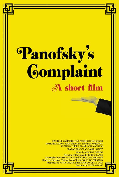 Poster for Panofsky's Complaint