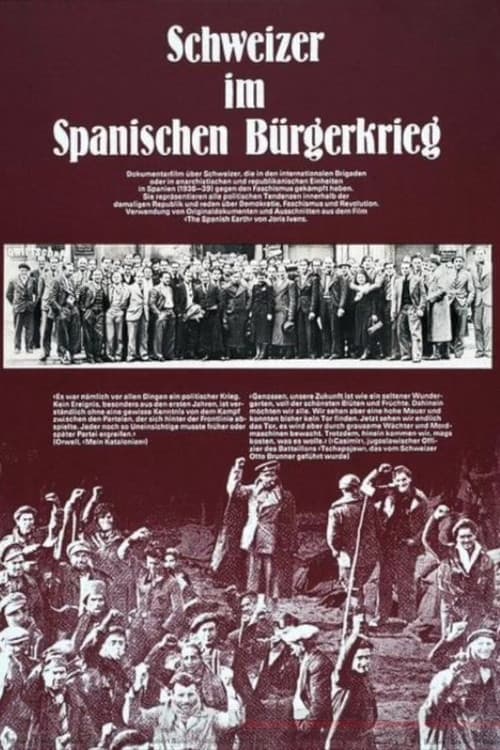 Poster for Schweizer im Spanischen Bürgerkrieg