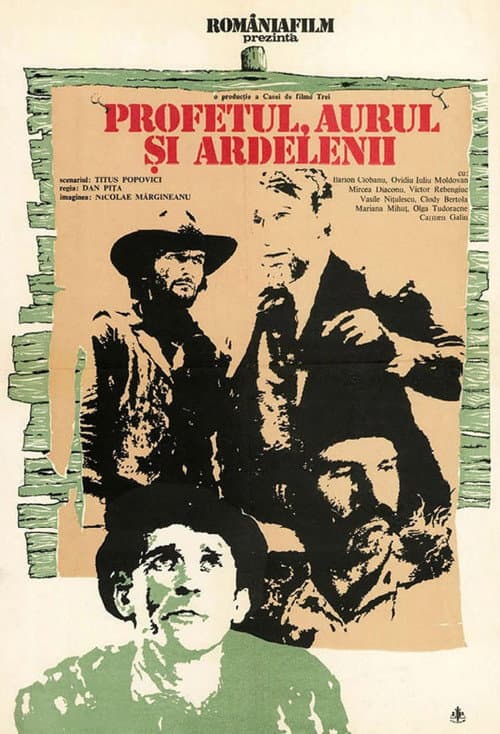 Poster for The Prophet, the Gold, and the Transylvanians