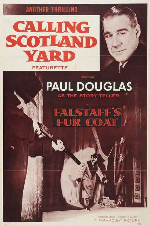 Poster for Calling Scotland Yard: Falstaff's Fur Coat