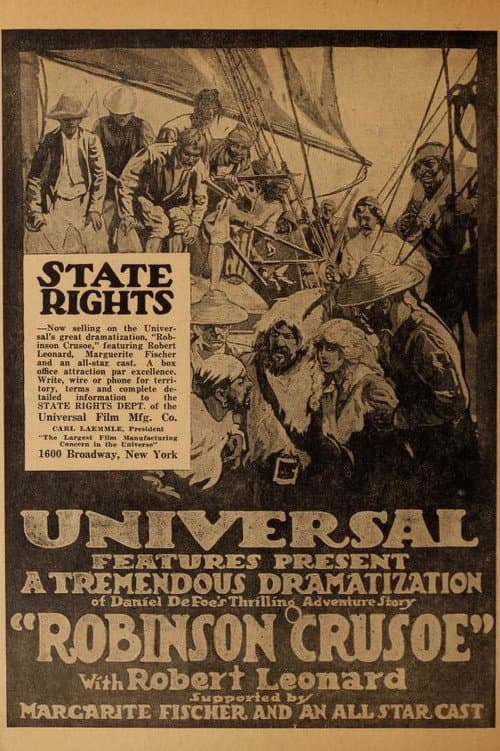 Poster for Robinson Crusoe