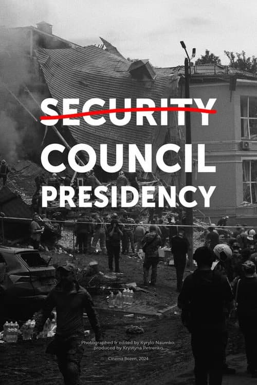 Poster for Security Council Presidency