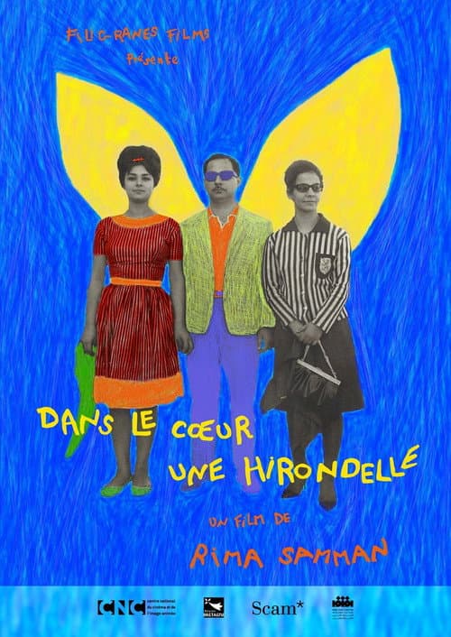 Poster for Dans le cœur une hirondelle
