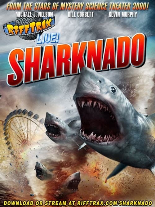 Poster for RiffTrax Live: Sharknado