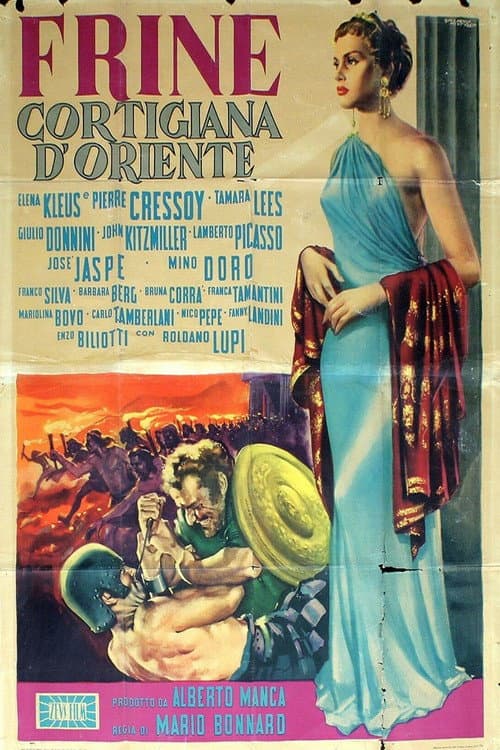 Poster for Frine cortigiana d'Oriente