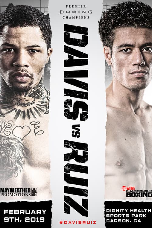 Poster for Gervonta Davis vs. Hugo Ruiz