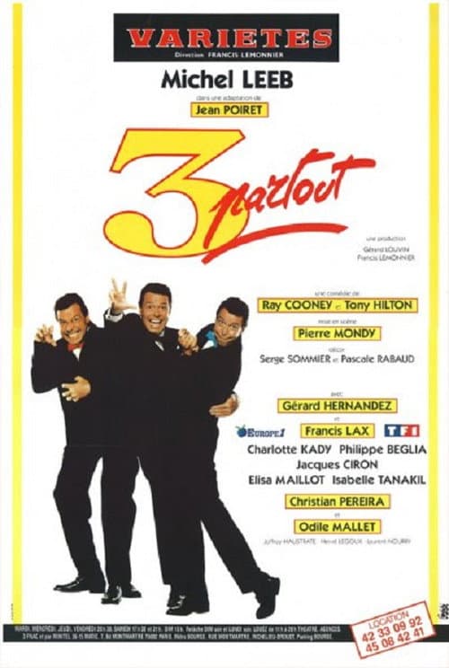 Poster for Trois partout