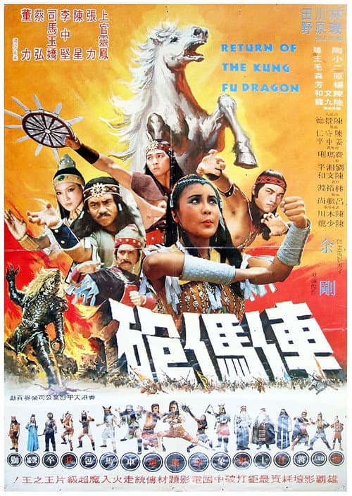 Poster for Return of the Kung Fu Dragon