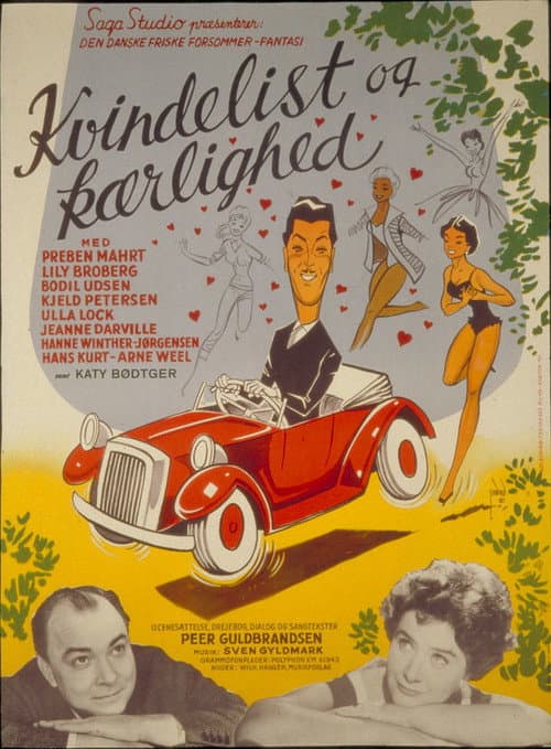 Poster for Kvindelist og kærlighed