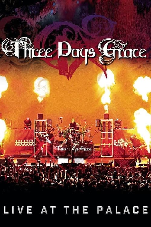 Poster for Three Days Grace - Live at the Palace