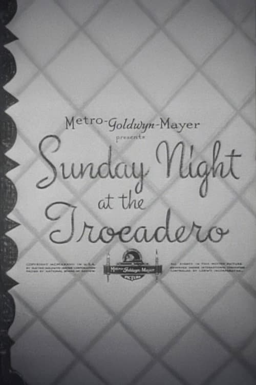 Poster for Sunday Night at the Trocadero